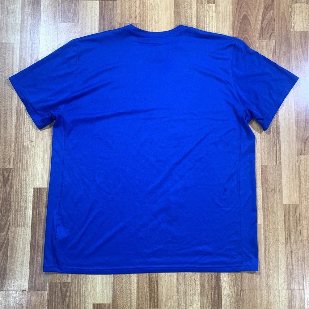 Nike Shirt Mens 2XL XXL Blue Orange Florida Gators University Dri-Fit